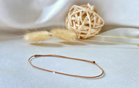 silver bracelet - minimalistic jewellery
