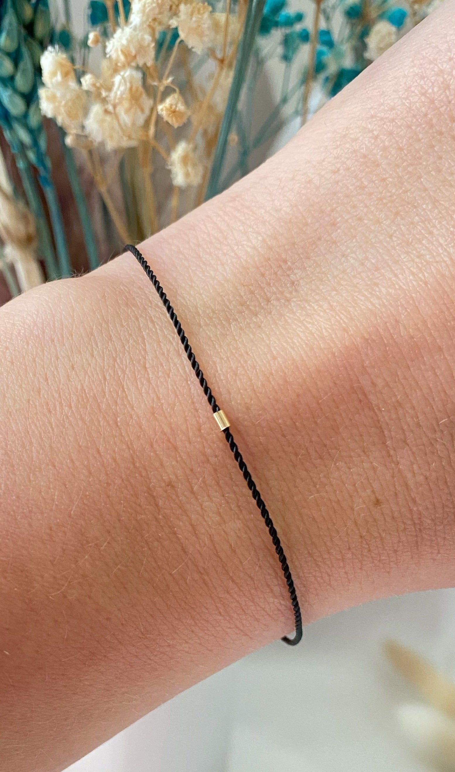 Röhrenarmband aus 14-karätigem Gold